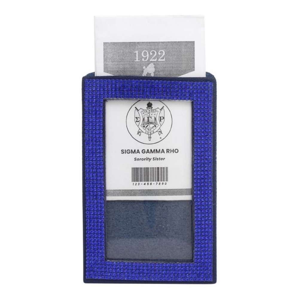 SGRHO Blue Sparkle Sorority Pride ID Badge Holder - Picture 5 of 5